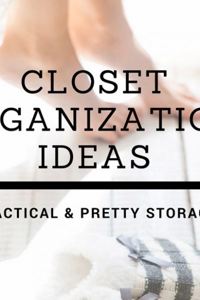 Closet organization ideas and pretty, practical storage | www.theharperhouse.com