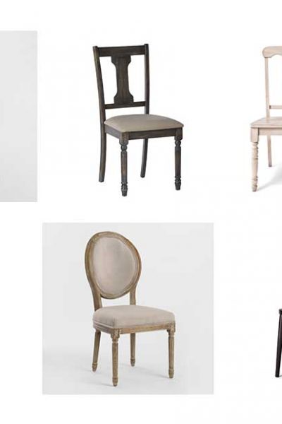 Farmhouse Dining Chairs, so many beautiful budget-friendly options!