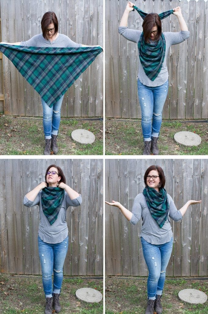 DIY Blanket Scarf The Harper House