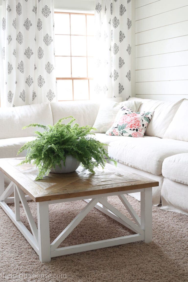 Farmhouse Coffee Table from Amazon | The Harper House