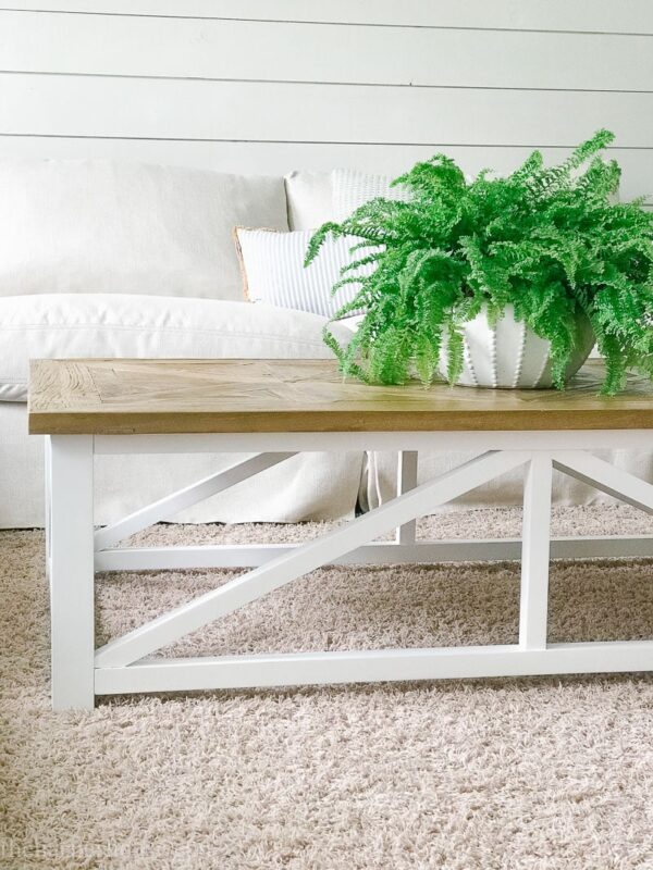 Farmhouse Coffee Table from Amazon The Harper House