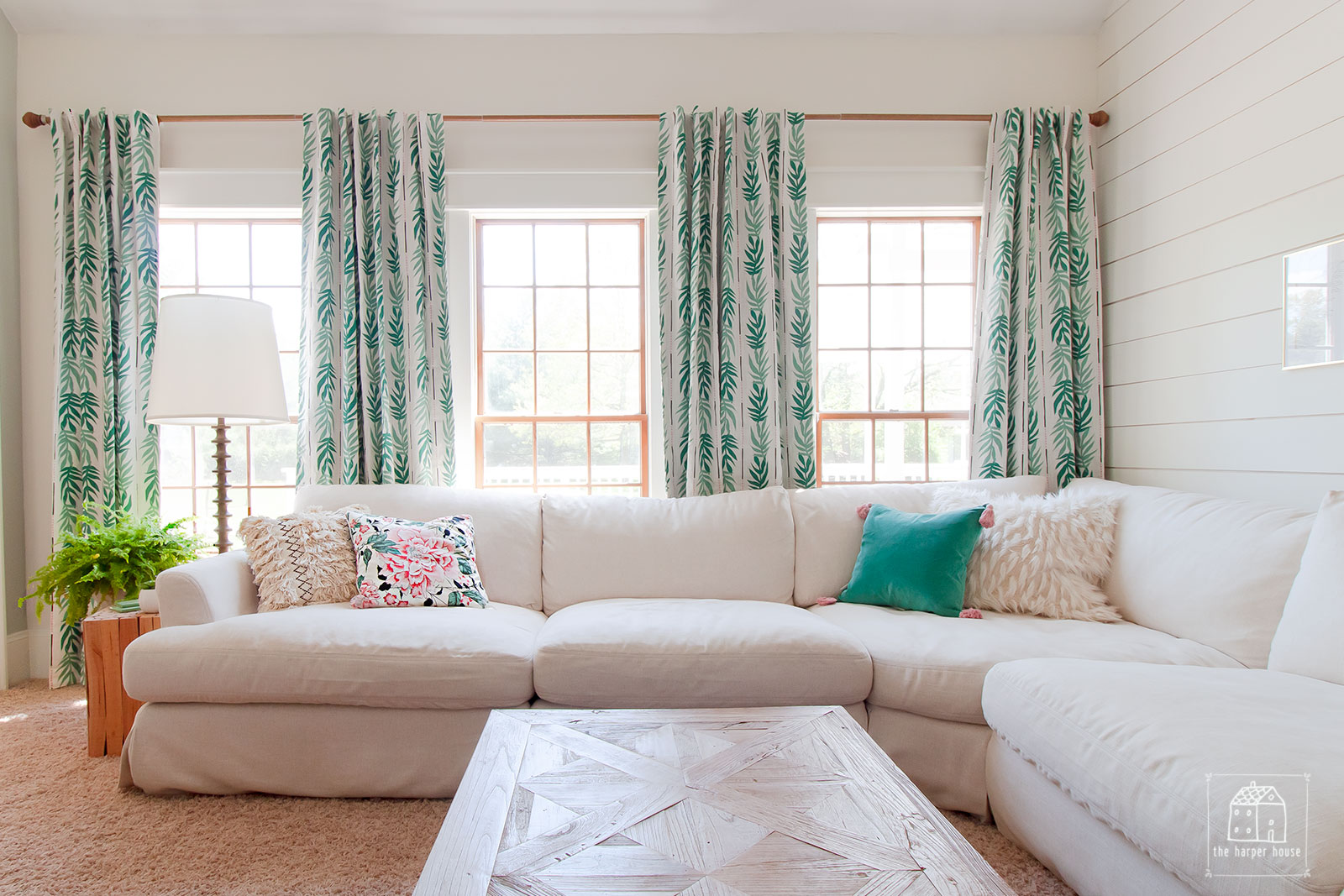 Living room refresh with Drew Barrymore Flower Home
